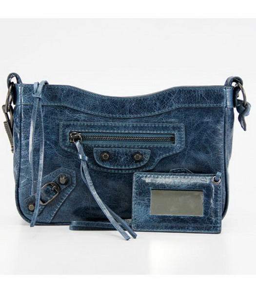 Balenciaga Hip Pochette Grenadine Blue Sapphire